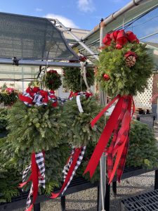 Decorated kissing balls